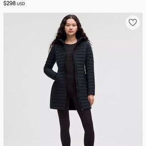 lululemon athletica Black Puffer Coat